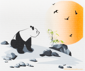 Mixed Pandas Set of 3 (One of each design) Paper Towel Replacements | Swedish Dishcloths