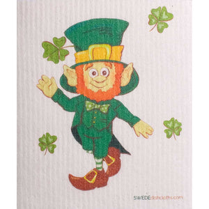 Saint Patricks 2021 Set of 3 Swedish Dishcloths (One of each design) | ECO Friendly | Reusable Cleaning Spongecloth