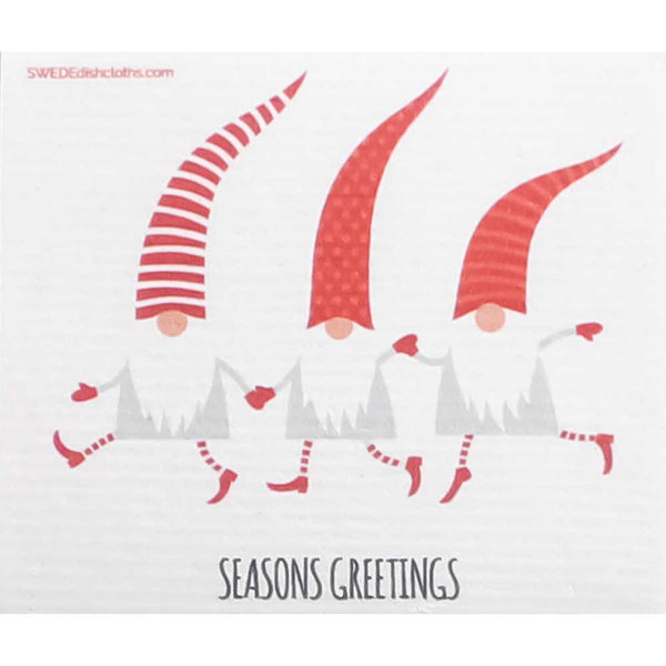 Dancing Elves Swedish Dishcloth | ECO Friendly Absorbent Cleaning Cloth