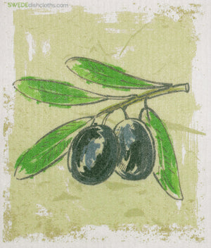 Olive Branch Single | ECO Friendly Absorbent Cleaning Cloth