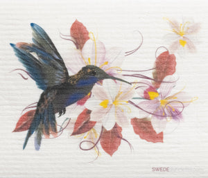 Swedish Dishcloth Mixed Hummingbirds Set of 3 Sponge cloths - SWEDEdishcloths.com