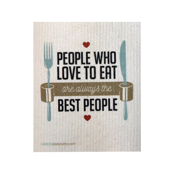 Swedish Dishcloth One Swedish Dishcloth Best People Design - 1